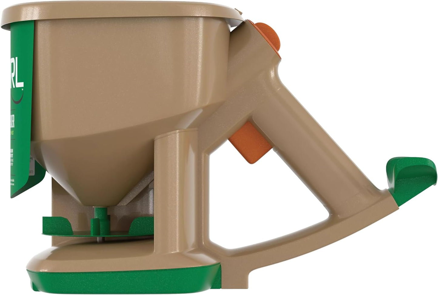 Scotts Whirl Hand-Powered Spreader for Seed, Fertilizer, Salt, Ice Melt, Handheld Spreader Holds up to 1,500 sq. ft. Product