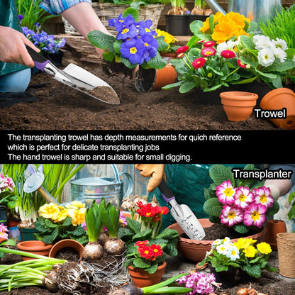 Garden Set 83 Piece, Succulent Set Included, Heavy Duty Aluminum Gardening for Gardening
