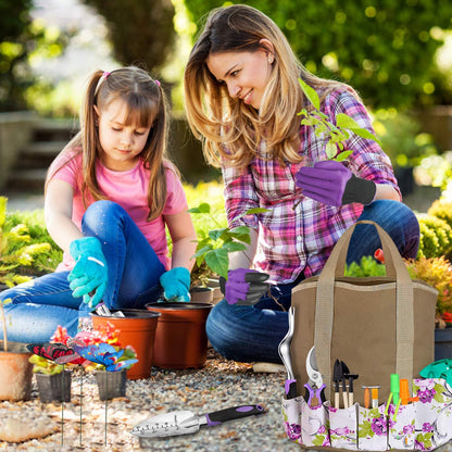 Garden Set 83 Piece, Succulent Set Included, Heavy Duty Aluminum Gardening for Gardening