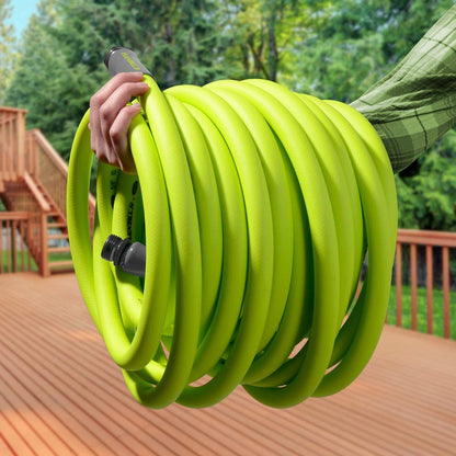 Garden Hose 5/8 in. x 50 ft, Heavy Duty, Lightweight, Durable, ZillaGreen - HFZG550YW-E